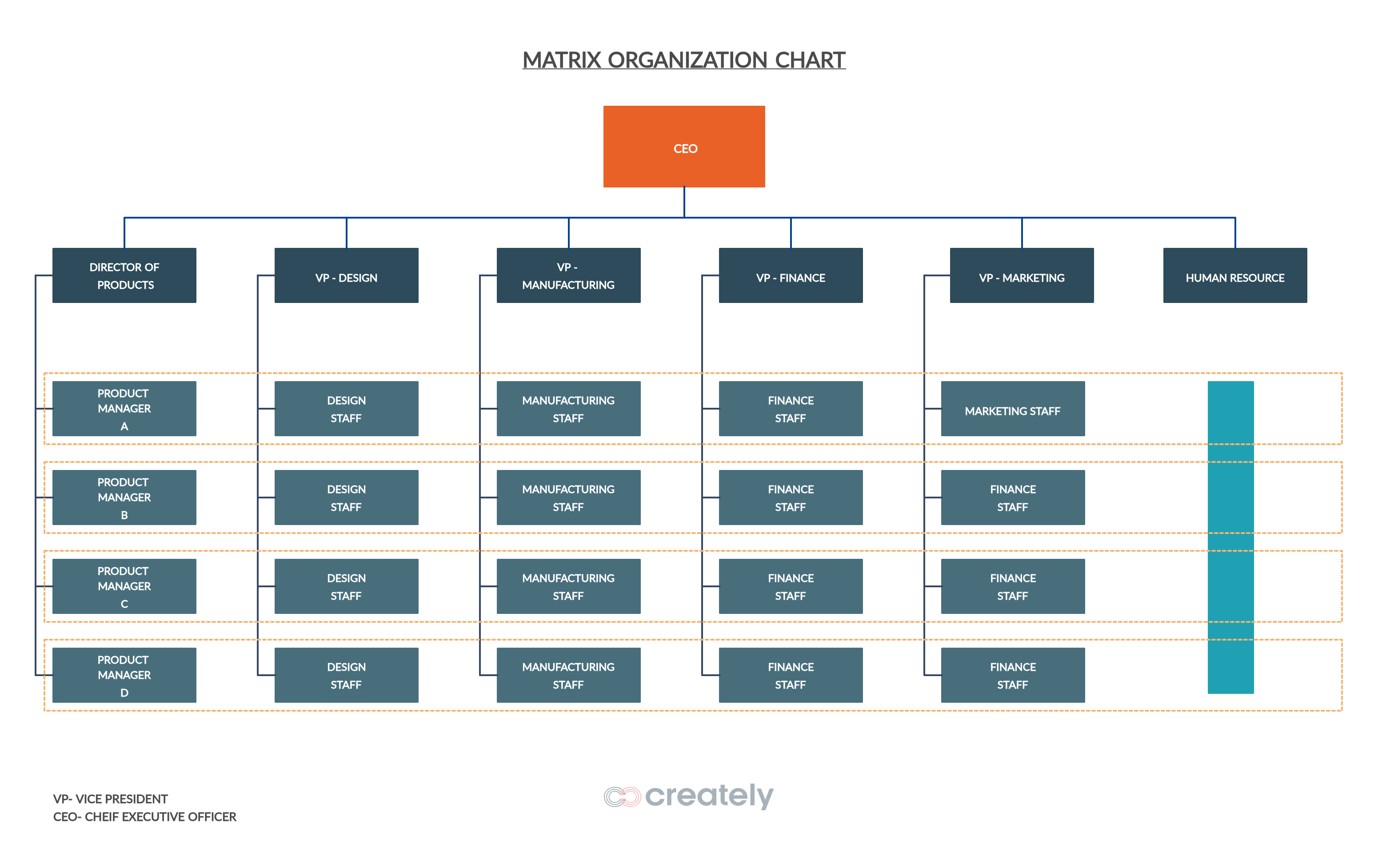 Fortishield-Matrix Organization Structure